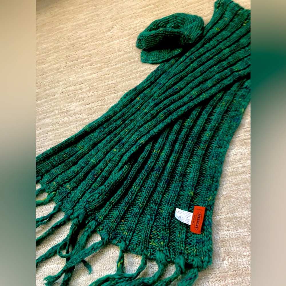 Missoni hat and scarf set